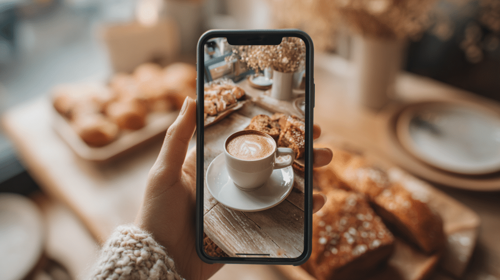 Banana bread latte trending on TikTok with cozy café vibes